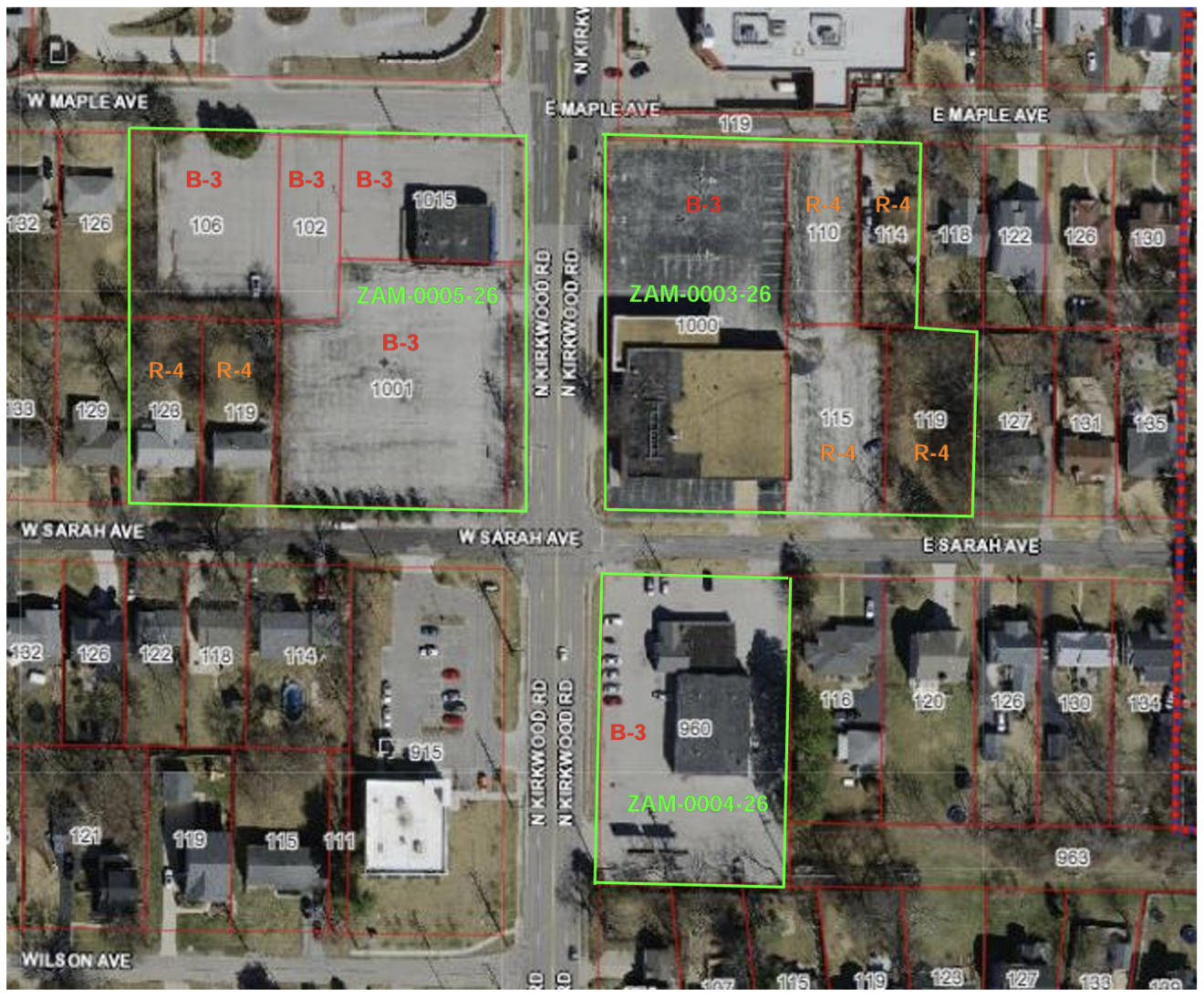 38 New Condos Proposed For N. Kirkwood Rd